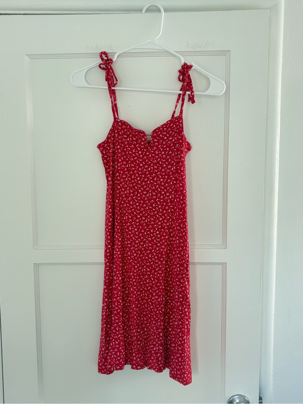 Billabong Red Floral Mini Dress